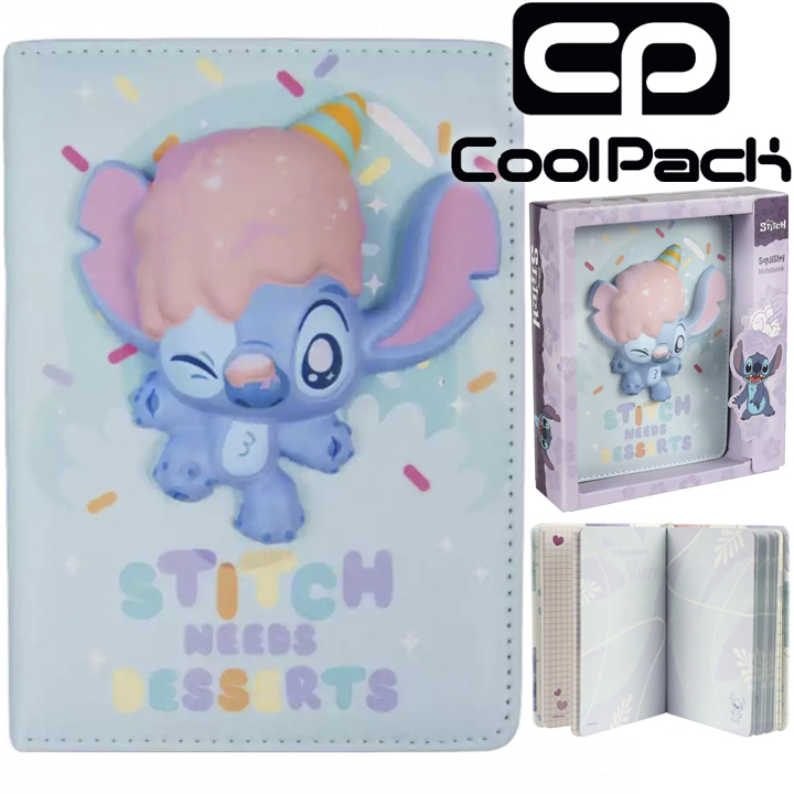*2024 Stitch B6 Squishy 3D CoolPack75231PTR