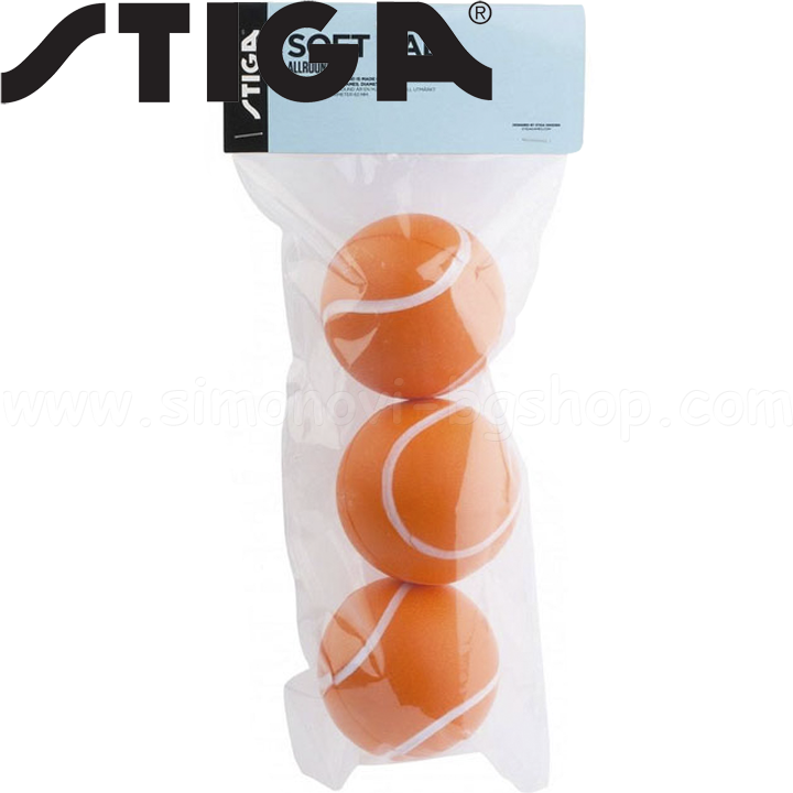 Stiga Set of soft balls for beach tennis Allround 4718-03