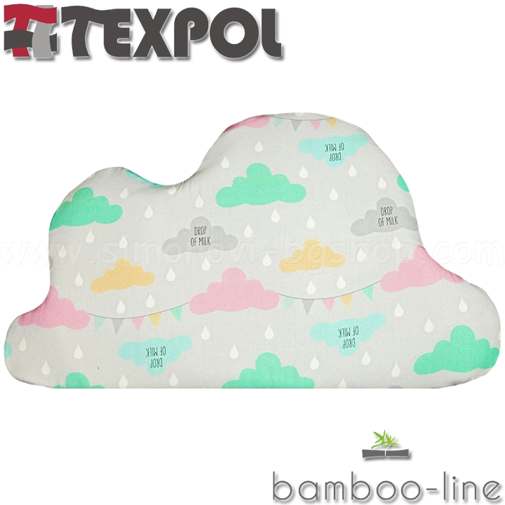 Texpol-Bamboo-line Bamboo pillow Pink cloud