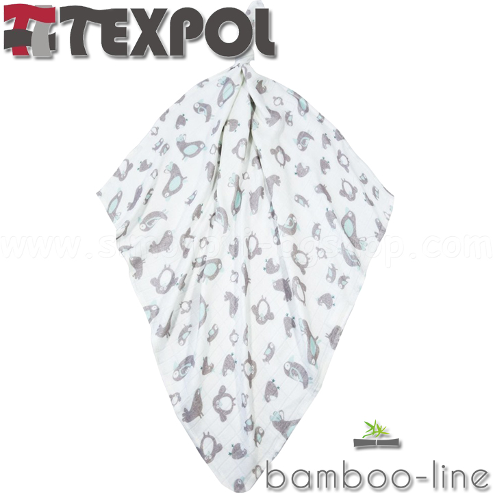 Texpol Bamboo-line   BIRDS 120/120. Brown 20877