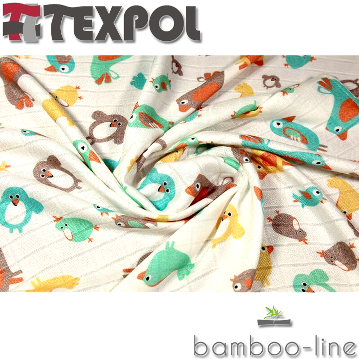 Texpol Bamboo-line   BIRDS 75/75 . Yellow 20881