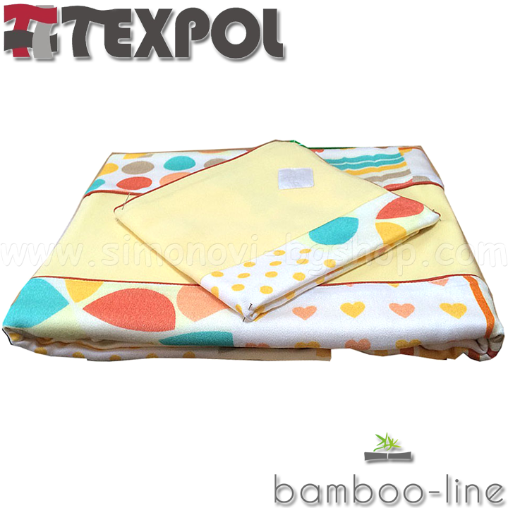 Texpol-Bamboo-line Bamboo Bedding Set 2 Patchwork 21051