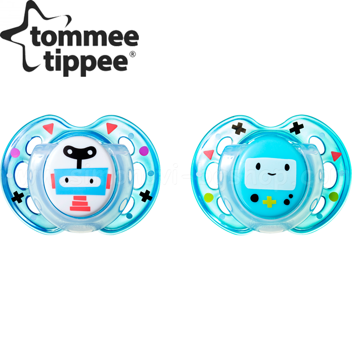 Tommee Tippee   Fun Style 0-6 Robot Blue