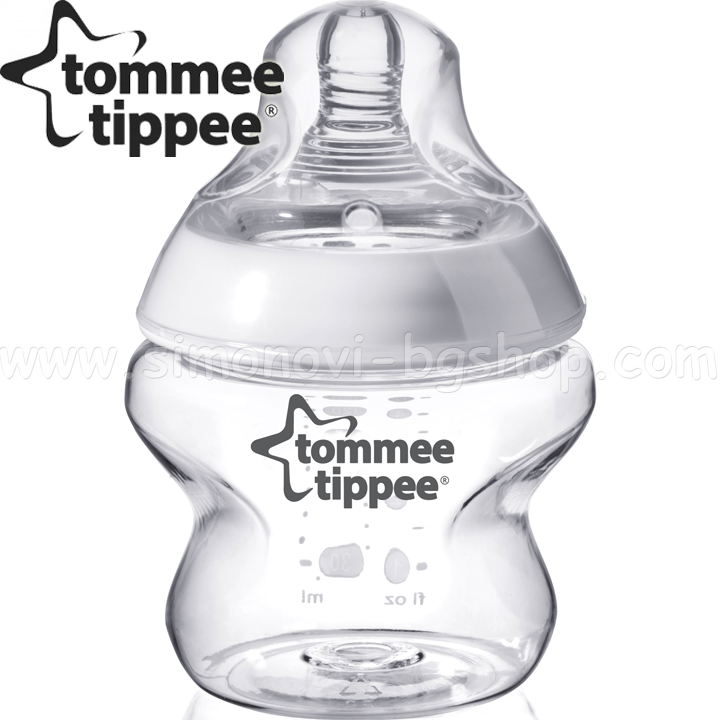 Tommee Tippee Easi-Vent Feeding Bottle 150ml 0m + 42241076