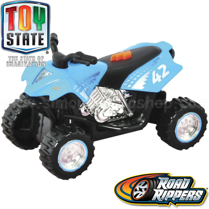 * Jucărie de stat Rippere Road - Shopping cu sunet si lumini ATV 33000 Sort