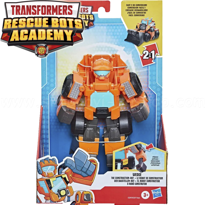 Robot 2 în 1 Transformers Rescue Bots Academy 11cm Wedge E3277