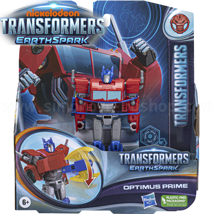 Robotul Transformers EarthSpark Optimus Prime F6230