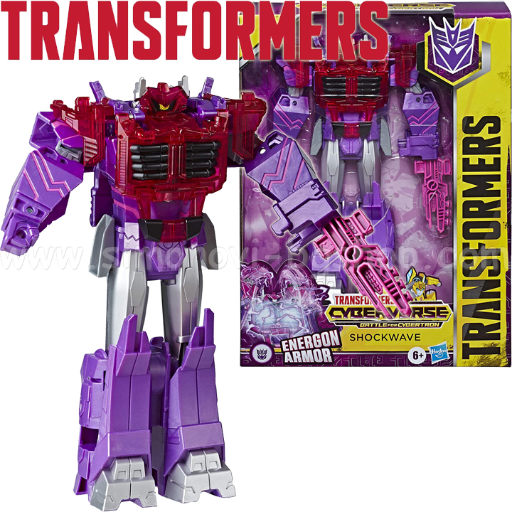 Hasbro Transformers Cyberverse Adventures Трансформърс Shockwave E7113 Hasbro Transformers Cyberverse Adventures Трансформърс Shockwave E7113