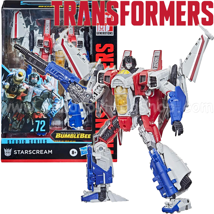 Hasbro Transformers Studio Series Трансформърс Starscream 16см F0702 Hasbro Transformers Studio Series Трансформърс Starscream 16см F0702