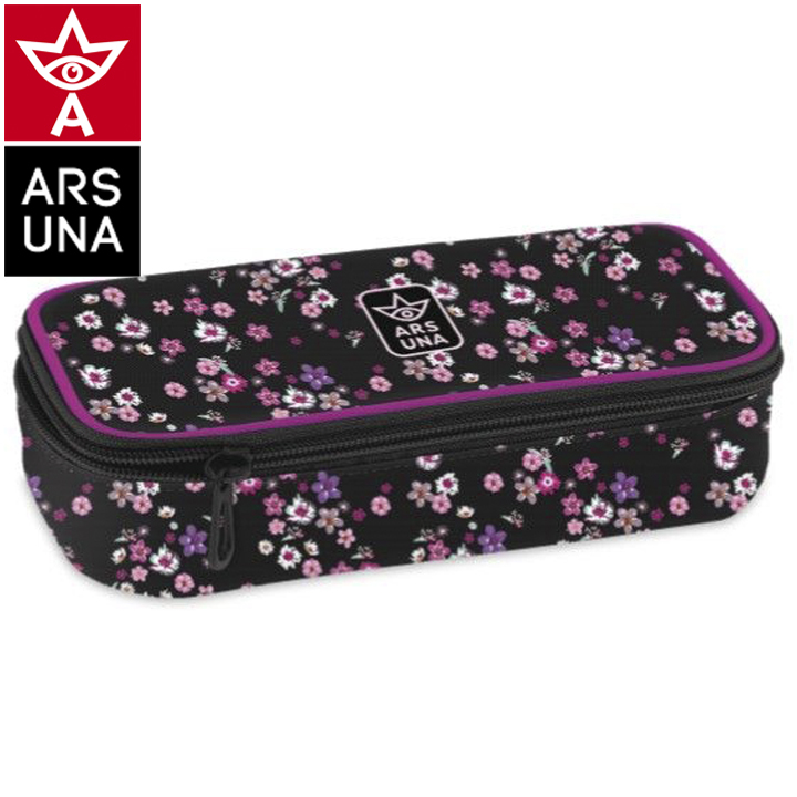 Student Round Toiletry Set Ars Una Pearl Blossom Black 56163773