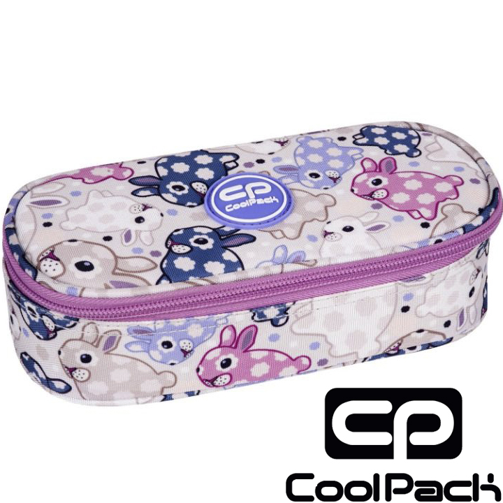 2024 Cool Pack Campus Round Toiletry White Bunny F062833