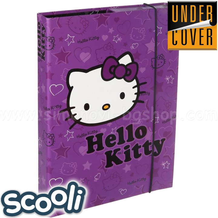 UnderCover Scooli Hello Kitty Folder with elastic - box 24955