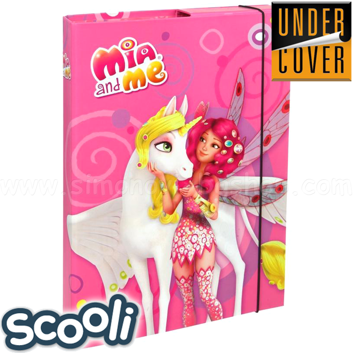 UnderCover Scooli Mia and Me Folder with elastic - Box 25544