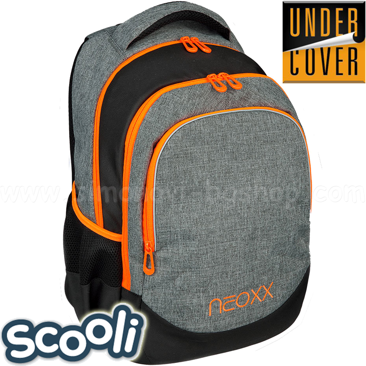 UnderCover Scooli Ergonomic Backpack 28507 Gray