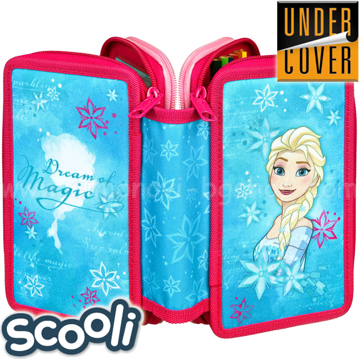 UnderCover Scooli Frozen Full bag with 3 zippers 28109
