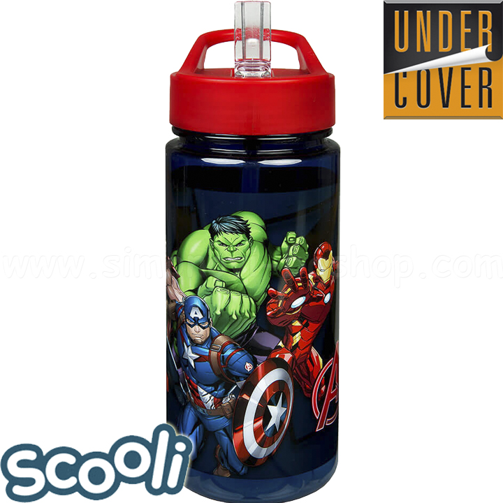 Sticla de apă Undercover Scooli Avengers 400ml AERO 29007