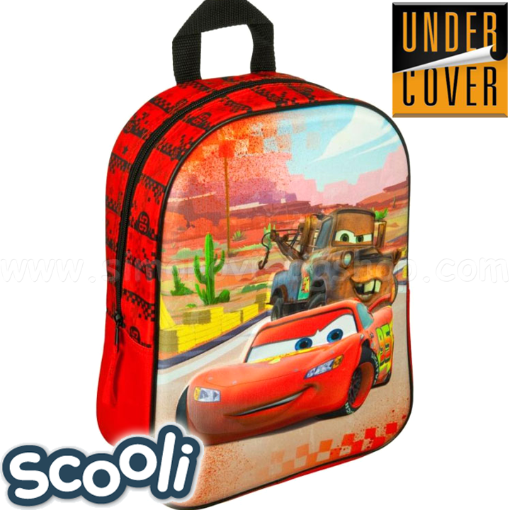 UnderCover Scooli Cars Backpack for Kindergarten 26083
