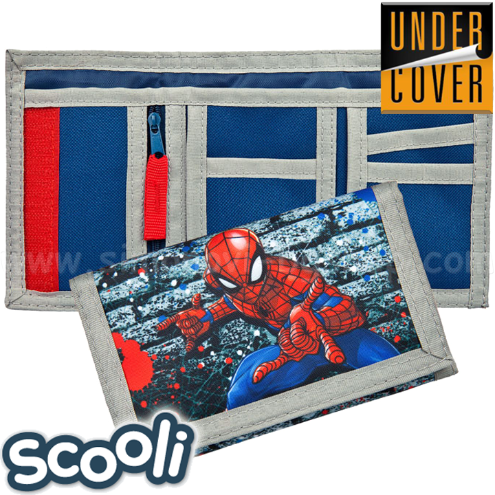 UnderCover Scooli Spiderman Student Neeser with a zip 27598Undercoat Scooli Spid