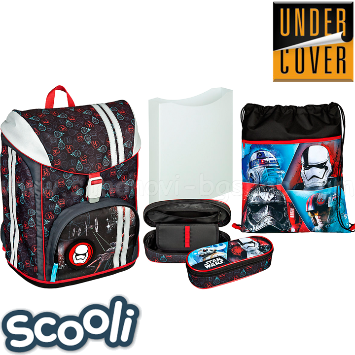 Undercoat Scooli Star Wars Ergonomic Backpack with Accessories 27685