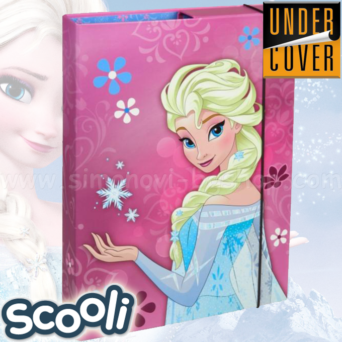 UnderCover Scooli Disney Folder congelat cu elastic - cutie