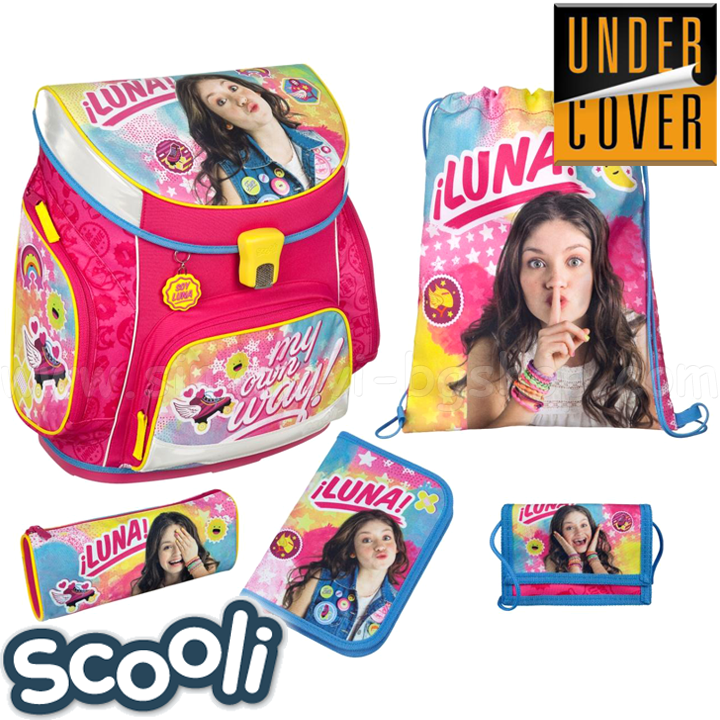 Undercover Scooli Soy Luna Ergonomic backpack with accessories 26380