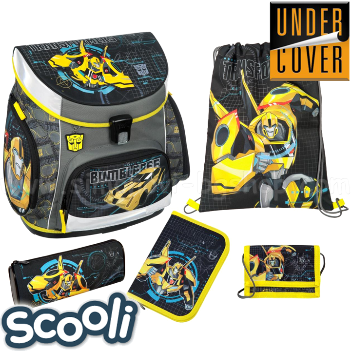 UnderCover Scooli Transformers Ergonomic School Backpack 26260