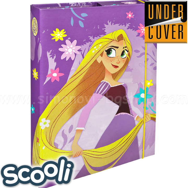 UnderCover Scooli Rapunzel Box folder with elastic 27450