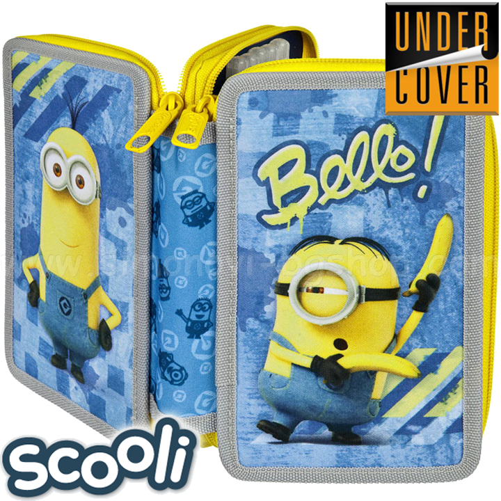 UnderCover Scooli Minions Full shooter with two zippers 27315