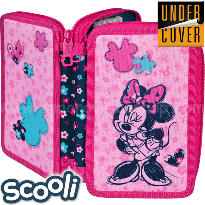 UnderCover Scooli Minnie Mouse Full shooter with two zippers 27307
