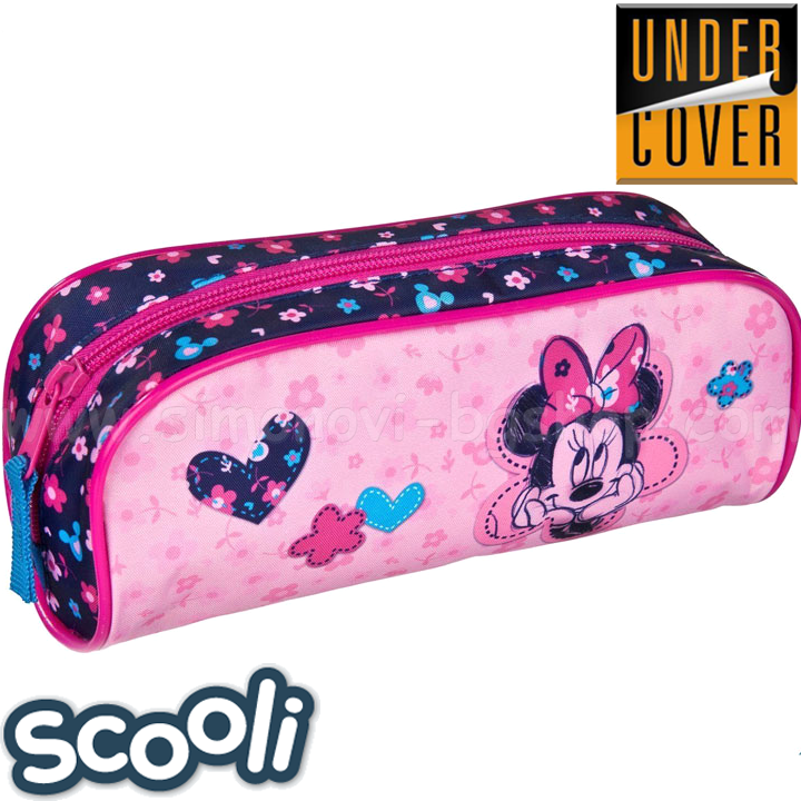 Coajă Scoole Minnie cu Scooter cu fermoar 27611