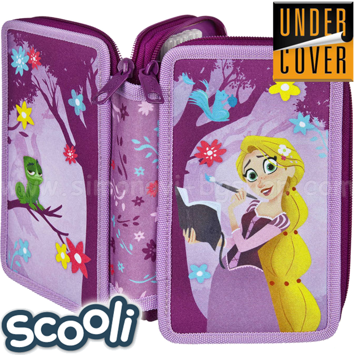UnderCover Scooli Rapunzel Full shooter with two zippers 27319