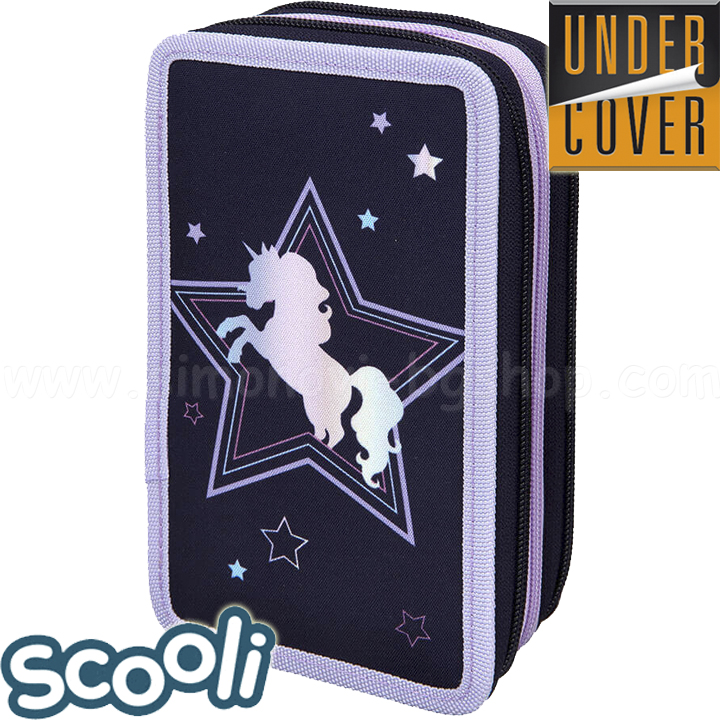 UnderCover Scooli Dreamland Geantă de toaletă completă cu 3 fermo