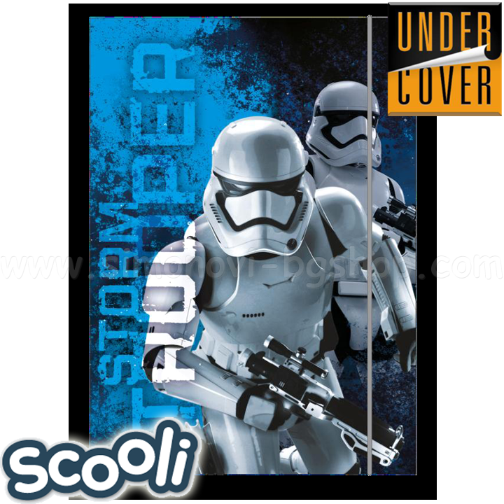 UnderCover Scooli Star Wars Folder with elastic - Box 26 409