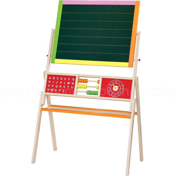 Viga Toys Magnetic wooden board with two faces 50951