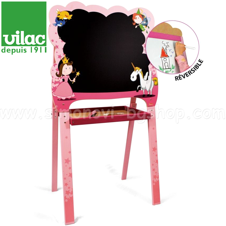 Vilac Double-faced drawing board with magnetic part Fei J8806