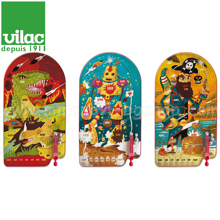 Vilac - joacă cu bile de flipper 9910
