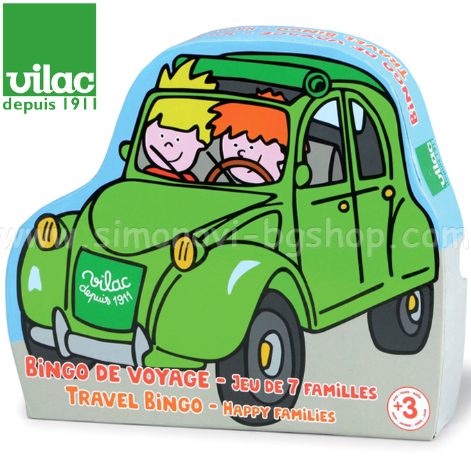 Vilac - Game Travel Bingo 6224