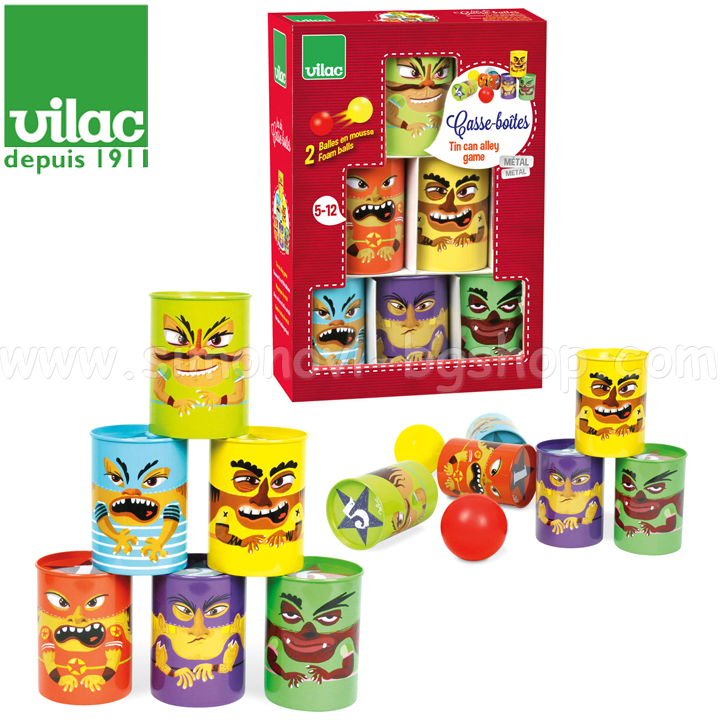 * Vilac - Joc Bowling tinny 3330