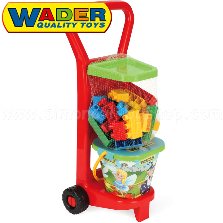 Wader Toys Shopping with constructor 10777